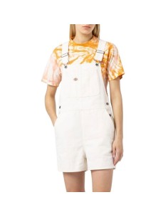 DICKIES DUCK CANVAS BIB W STONE WASHED CLOUD SHORT-... 2