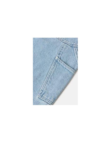 DICKIES ELLENDALE DENIM VINTAGE AGED BLUE PANTS - DK0A4XEKC151