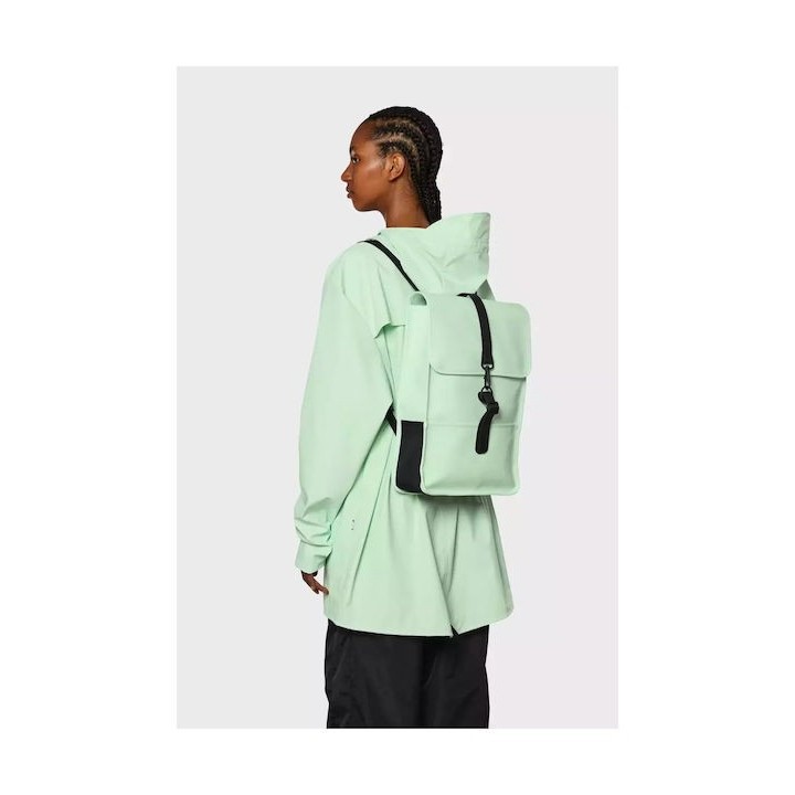 Rains Backpack Mini Σακίδιο Πλάτης Αδιάβροχο - 12800 Mineral