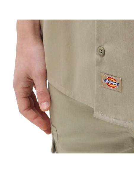 DICKIES WORK SHIRT SS REC KHAKI - DK0A4XK7KHK1