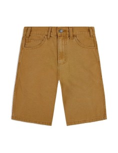 DICKIES DUCK CARPENTER SHORT STONE WASHED BROWN DUCK -... 2