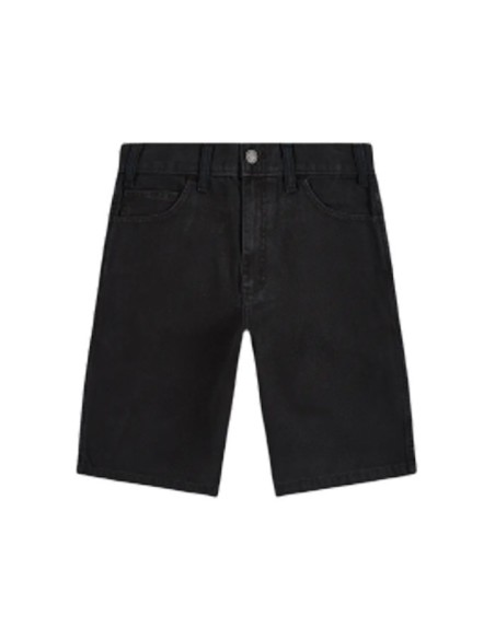 DICKIES DUCK CARPENTER STONE WASHED BLACK SHORT - DK0A4XNGC401