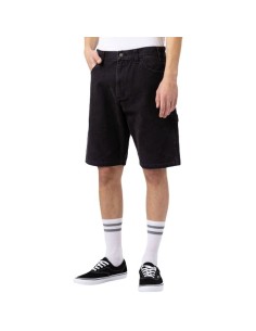 DICKIES DUCK CARPENTER STONE WASHED BLACK SHORT -...
