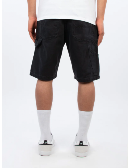DICKIES DUCK CARPENTER STONE WASHED BLACK SHORT - DK0A4XNGC401