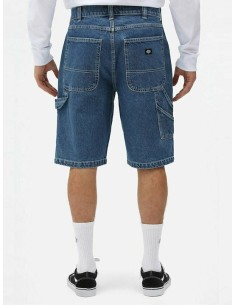 DICKIES GARYVILLE DENIM SHORT CLASSIC BLUE - DK0A4XCKCLB1 2