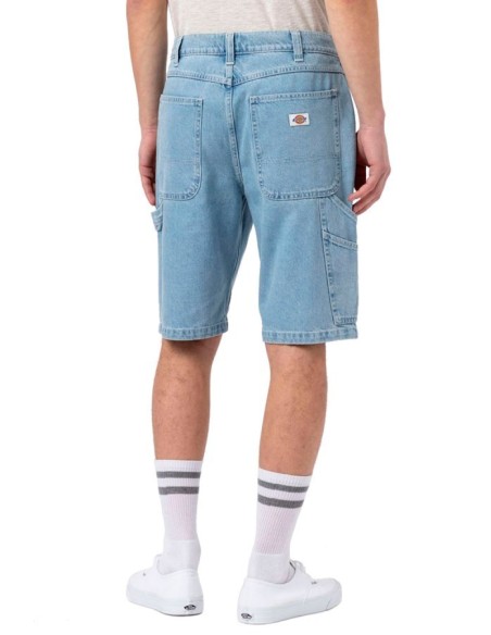 DICKIES GARYVILLE DENIM SHORT VINTAGE AGED BLUE - DK0A4XCKC151
