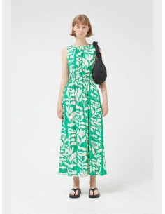 Compania Fantastica Dress Maxi Σεμιζιέ Φόρεμα Floral -...