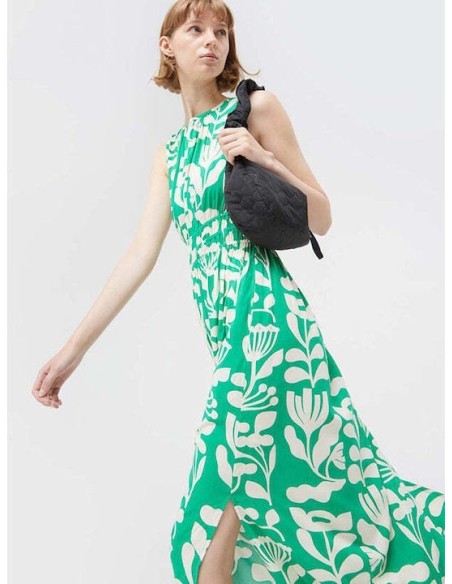Compania Fantastica Dress Maxi Σεμιζιέ Φόρεμα Floral - 41C/43006
