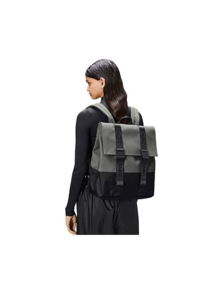 Rains Trail MSN Bag W3 Υφασμάτινο Σακίδιο Πλάτης Αδιάβροχο Γκρι 21lt - 14310