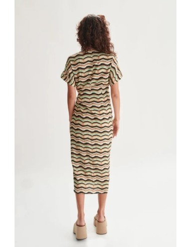 24COLOURS Φόρεμα με ζιγκ-ζαγκ σχέδιο...