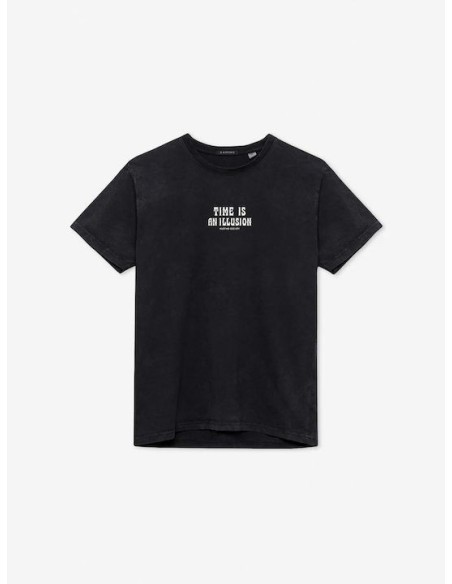 Kaotiko Unisex T-shirt WASHED ILLUSION - AO022-01-G002