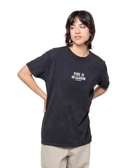 Kaotiko Unisex T-shirt WASHED ILLUSION - AO022-01-G002