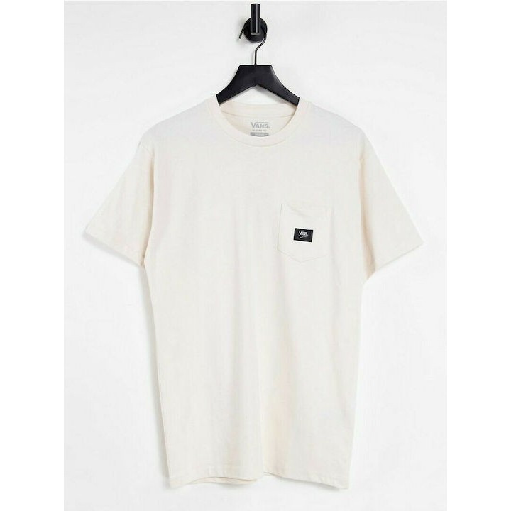 Vans Woven Patch Pocket T-shirt White- VN0A5KD93KS
