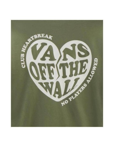Vans T-Shirts No Players SS Tee Olivine-VN000G5GAMB1