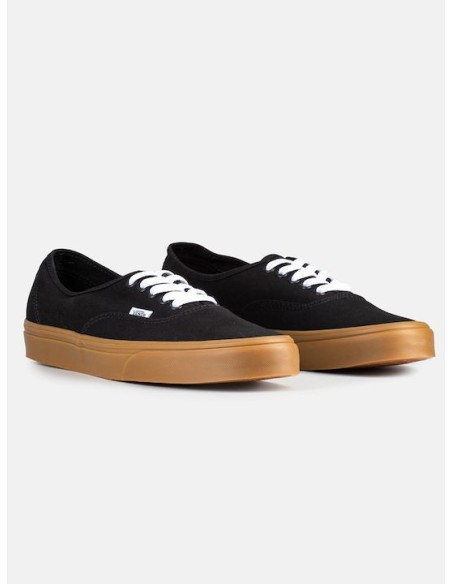Vans Authentic Ανδρικά Sneakers Μαύρο - VN0009PVB9M1