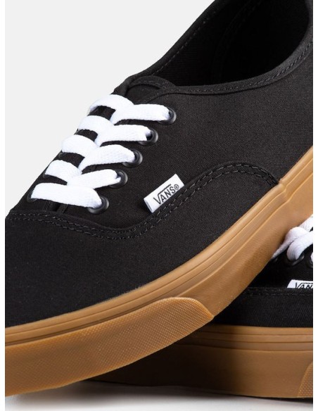Vans Authentic Ανδρικά Sneakers Μαύρο - VN0009PVB9M1