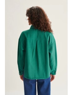 24COLOURS Γυνακείο Jacket Πράσινο - 90456a 2