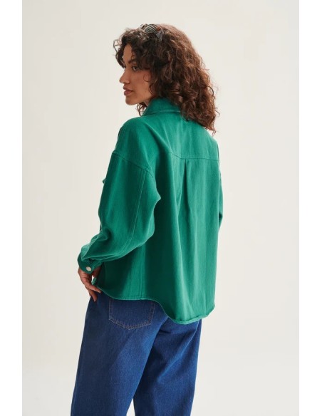 24COLOURS Γυνακείο Jacket Πράσινο - 90456a