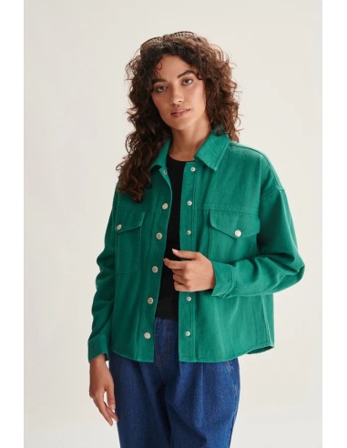 24COLOURS Γυνακείο Jacket Πράσινο -...