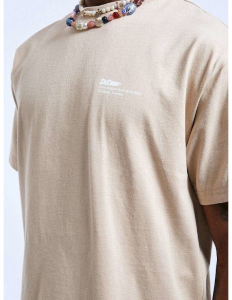 Dr Denim Ανδρικό T-shirt Κοντομάνικο Pale Taupe - 1941116.-pale_taupe