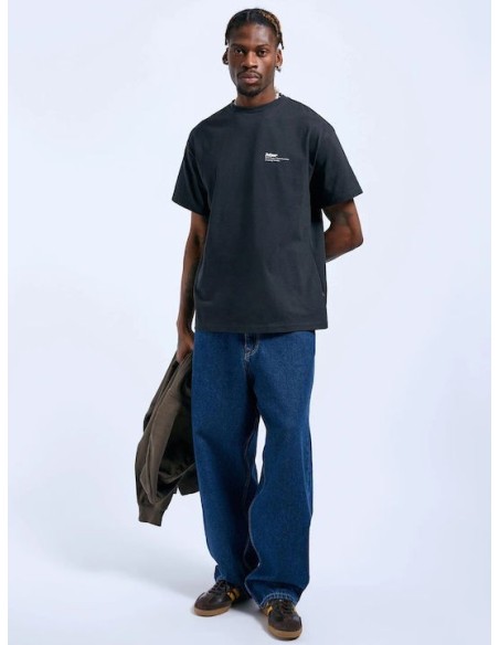 Dr Denim Ανδρικό T-shirt Κοντομάνικο Off Black World  - 1941116.-off_black