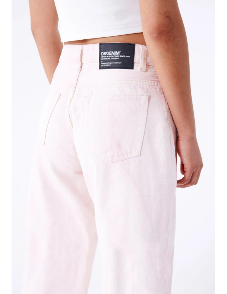 Dr Denim Γυναικείο Τζιν Παντελόνι Hill Pants - Marble Pink - 2310103-marble-pink