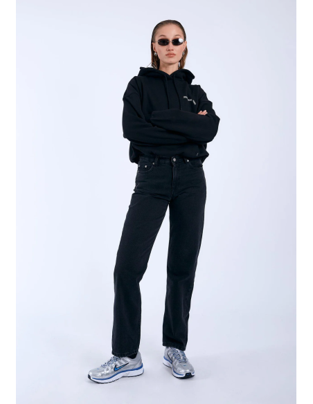 Dr Denim Black Used Arch Pants-  - 2410107