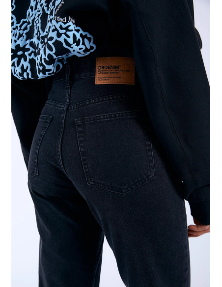 Dr Denim Black Used Arch Pants-  - 2410107