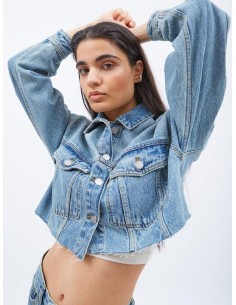 Dr Denim Γυναικείο Τζάκετ Sandi Jacket - Stream Light...