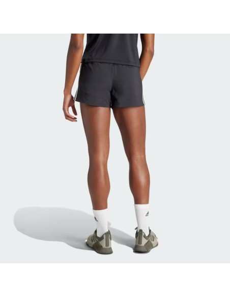 ADIDAS PACER TRAINING 3-STRIPES WOVEN HIGH-RISE SHORTS - IT7760