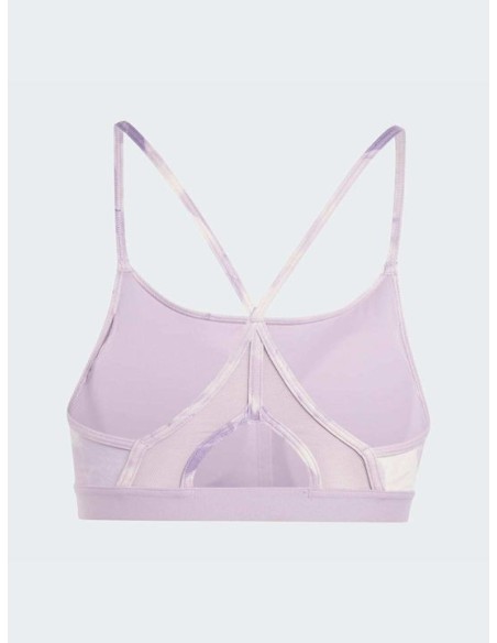 Adidas Aeroreact AER LS AOP BRA PUTMAU/PRLOFI Γυναικείο Αθλητικό Μπουστάκι Μωβ - IQ3378