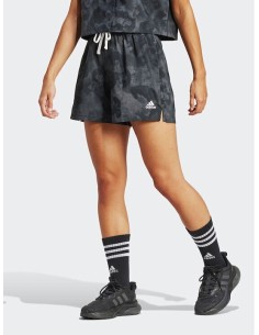 Adidas Floral Graphic Grey Shorts - IN7318