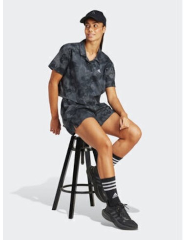 Adidas Floral Graphic Grey Shorts -...