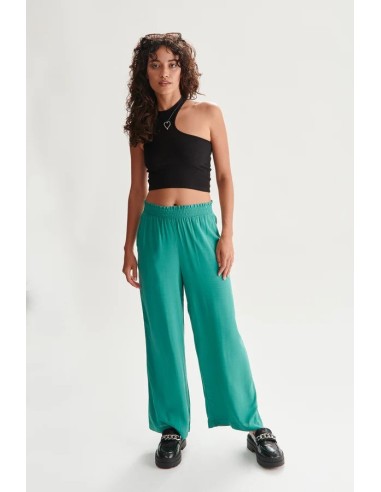 24COLOURS Green Pants - 60807a