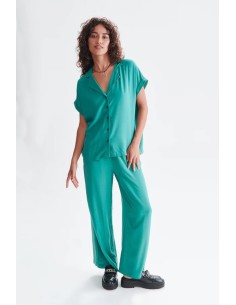 24COLOURS Green Pants - 60807a 2