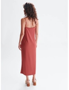 24COLOURS dress Μπορντώ - 21089a 2