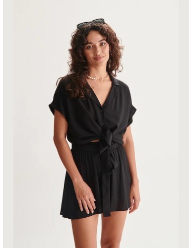 24COLOURS Black Shorts - 60818b