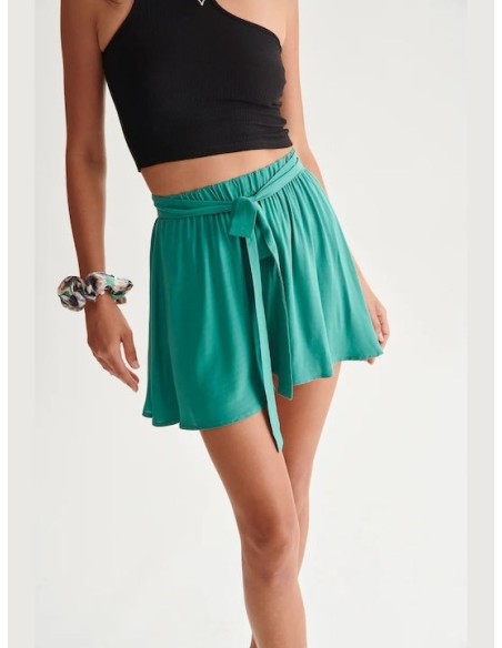24COLOURS Green Shorts - 60818a