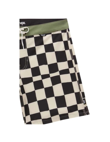 Vans Daily Check Boardshort Oatmeal/Black-VN0007XSZO21
