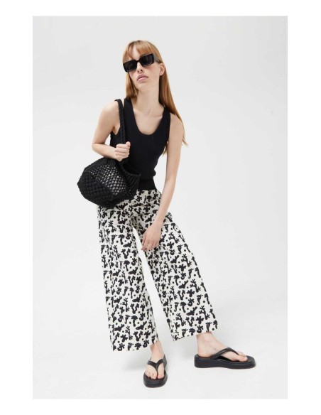 Compania Fantastica Ιππόκαπος στάμπα ίσιο παντελόνι - 40124