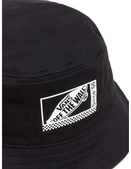Vans Undertone Υφασμάτινo Ανδρικό Καπέλο Στυλ Bucket Μαύρο - VN0A4TQB1581