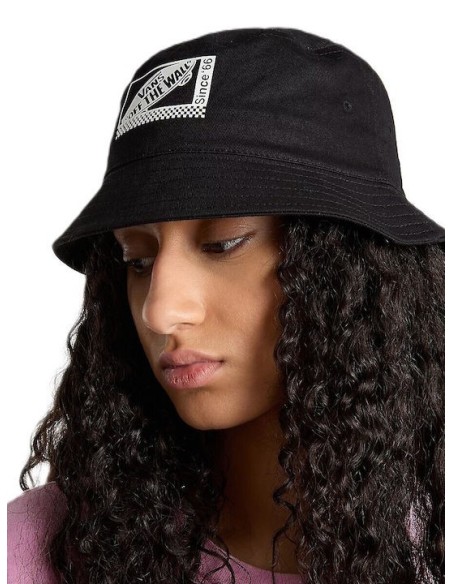Vans Undertone Υφασμάτινo Ανδρικό Καπέλο Στυλ Bucket Μαύρο - VN0A4TQB1581