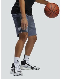 Adidas 3G Speed Reversible Grey Shorts - DY6600 2