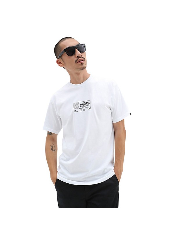 Vans Transfixed 3 T-Shirt White- VN0006CUWHT
