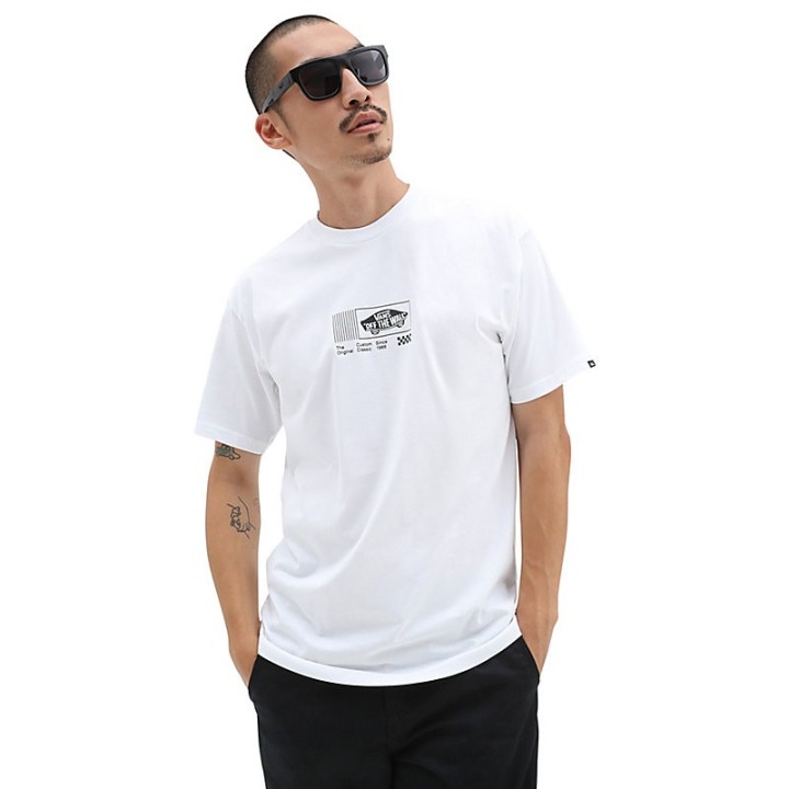 Vans Transfixed 3 T-Shirt White- VN0006CUWHT