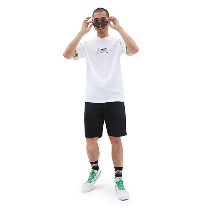 Vans Transfixed 3 T-Shirt White- VN0006CUWHT