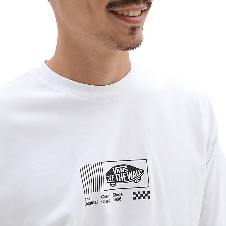 Vans Transfixed 3 T-Shirt White- VN0006CUWHT