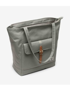 HERSCHEL RETREAT TOTE SEAGRASS/WHITE STITCH- 11401-06110