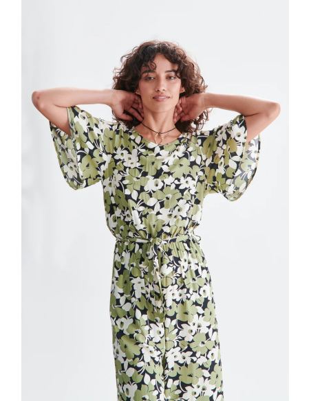 24COLOURS Floral Jumpsuit - 21106