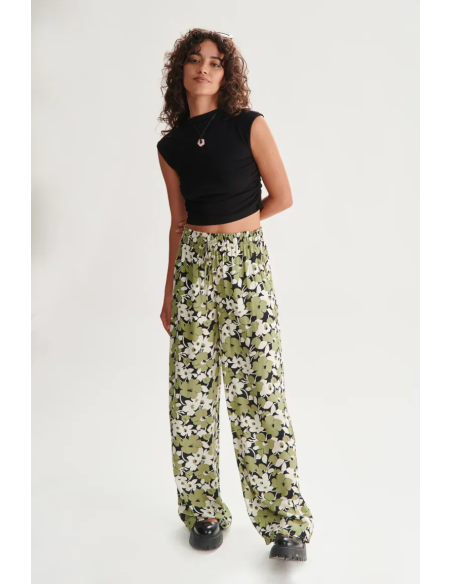 24COLOURS Floral Pants - 60724